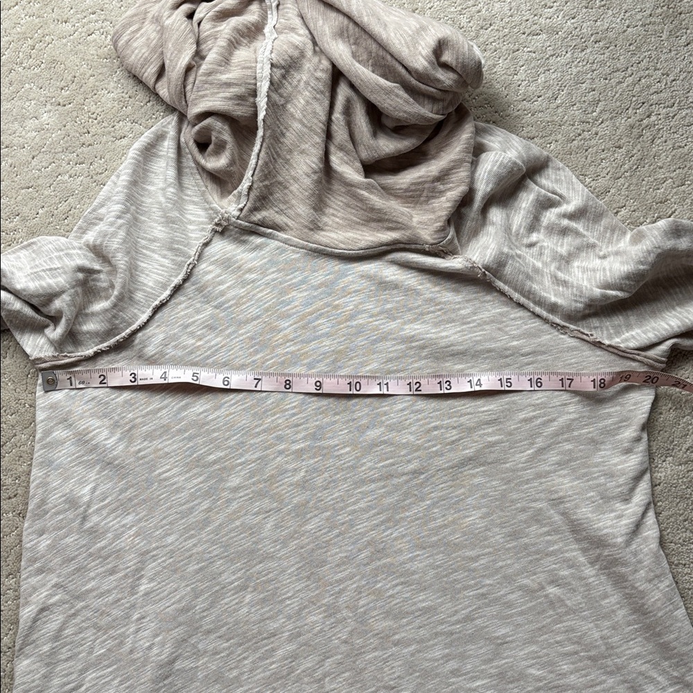 Free People Beach Cotton Cocoon Cowl Neck Pullover - Picture 8 of 10